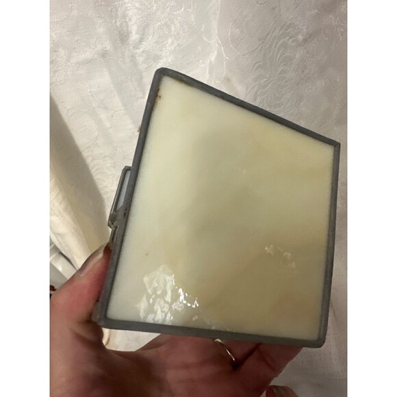 Carl Goeller Stained Glass radiologist x-rays DoctorDesk Decor card holder - Picture 8 of 11